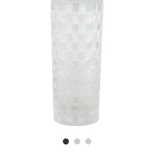 Tiffany & co weave glass vase